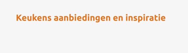 keuken inspiratie